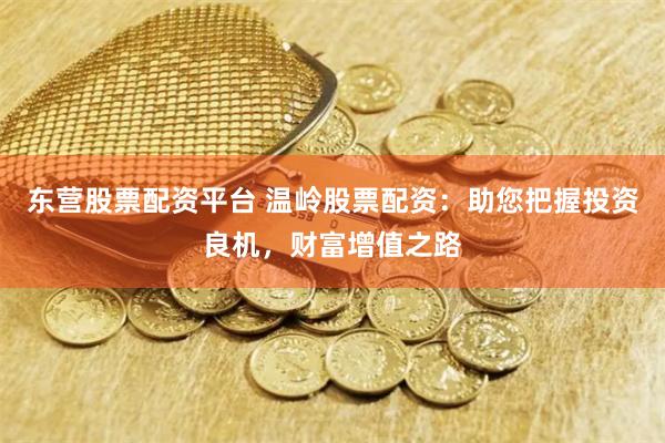 东营股票配资平台 温岭股票配资：助您把握投资良机，财富增值之路